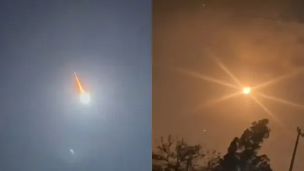 [VIDEO] Meteorito cae e ilumina el cielo en Monterrey