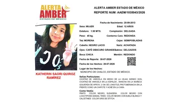 Alerta Amber: Se busca a Katherin Saori Quiroz Ramírez, desaparecida en Chalco