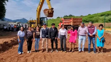 Inicia pavimentación en Luvianos, beneficiando a 30 mil habitantes