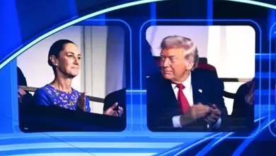 Donald Trump confirma reunión con Sheinbaum después del sorteo del Mundial.