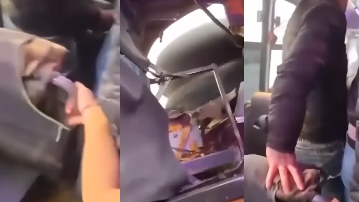 [VIDEO] Pasajeros denuncian falla en Microbús de Huehuetoca