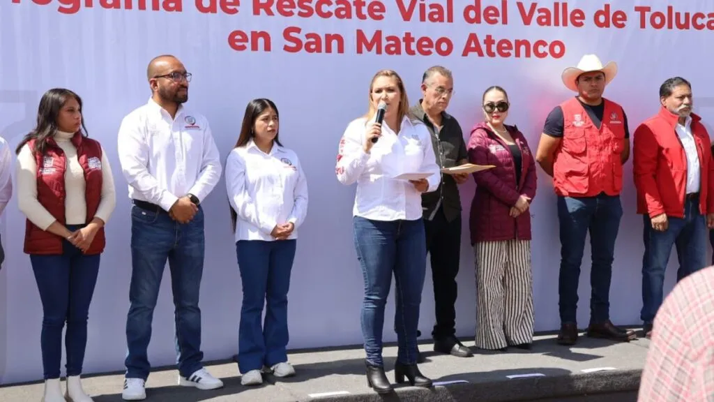 San Mateo inicia Programa de Rescate Vial del Valle de Toluca