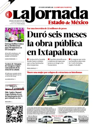 La Jornada Edomex | 15 de agosto de 2026