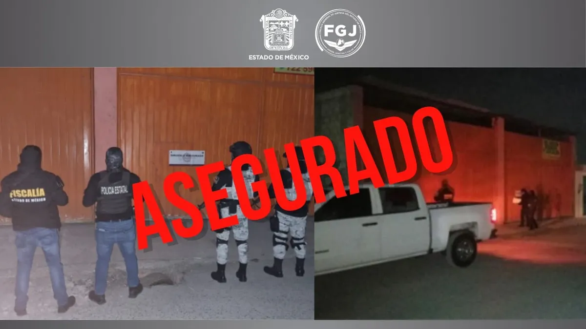 Aseguran dos inmuebles vinculados con casos de extorsión de polleros en Toluca