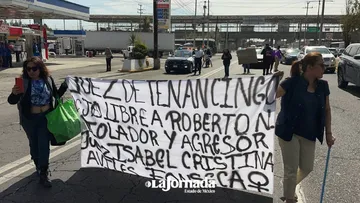 (VIDEO) Gisela marcha en calles de Metepec para exigir que su agresor sea detenido
