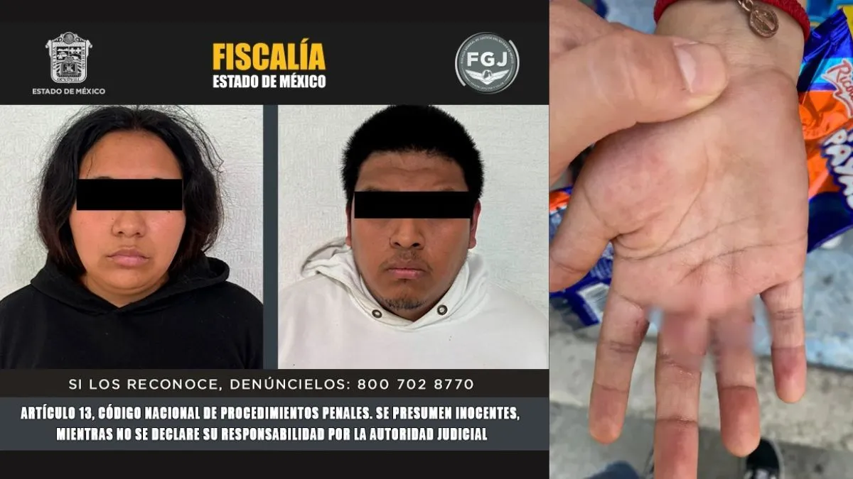 FGJEM detiene a agresores que quemaron las manos de niños en Los Reyes La Paz