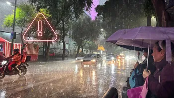 Pronóstico de clima para CDMX, Hidalgo y Edomex ante las lluvias previstas durante el primer fin de semana de septiembre. FOTO: Zasid Quizamán