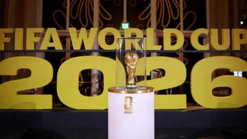 Claudia Sheinbaum asiste al Sorteo de la Copa Mundial 2026 en Washington.