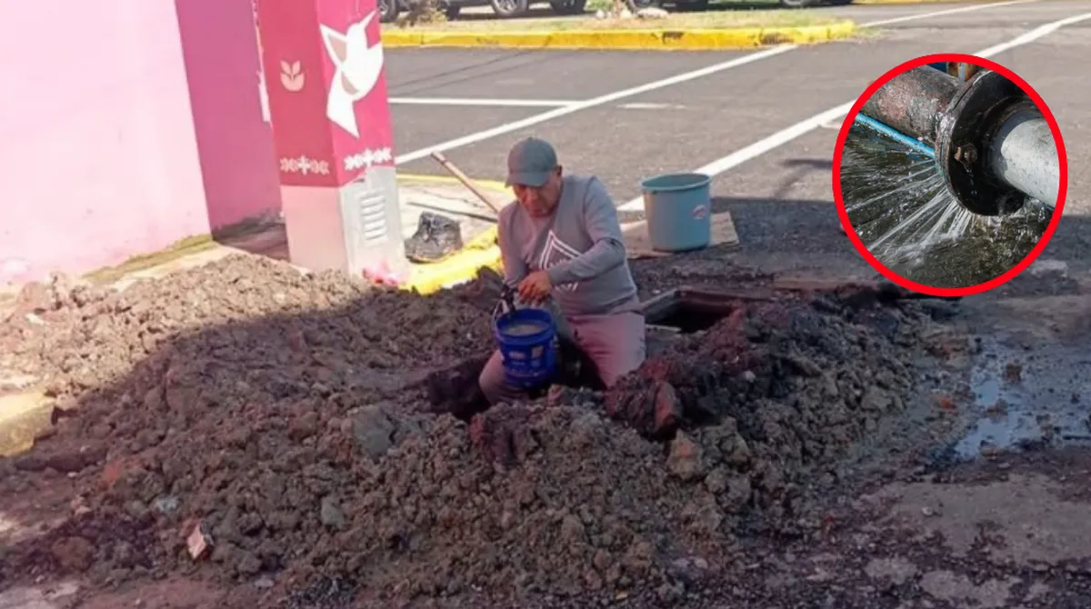Entre seis y ocho fugas de agua se reparan cada día en Ecatepec
