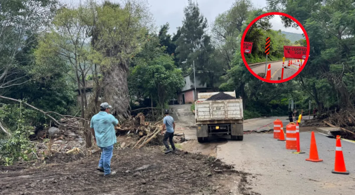 Medio año tardará reconstrucción de puente vehicular Valle de Bravo-Santo Tomas