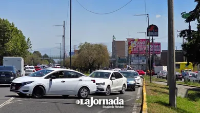 Carriles laterales de Paseo Tollocan cerrados por peritaje