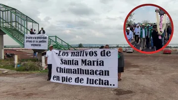 Vecinos originarios de Chimalhuacán anuncian plantón en SEMARNAT