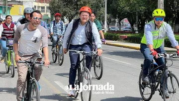 Toluca: Estacionamiento en vía pública para conciliar obra de ciclovía en Isidro Fabela
