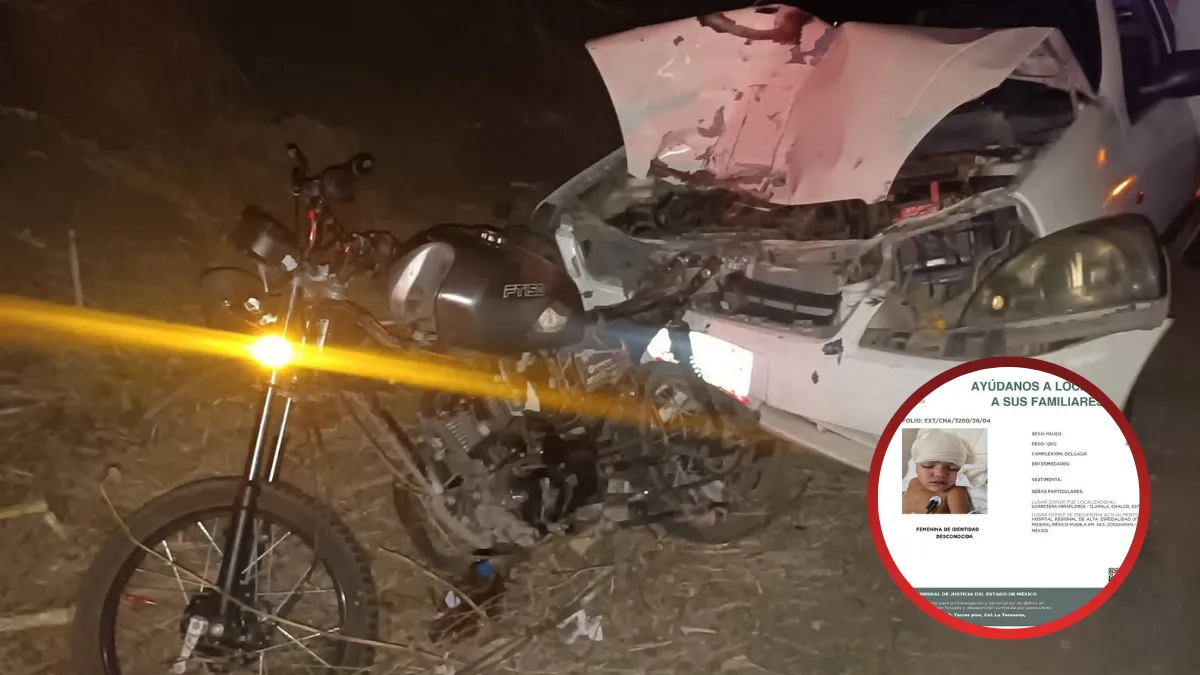 Venezolanos identifican a familia accidentada en Chalco