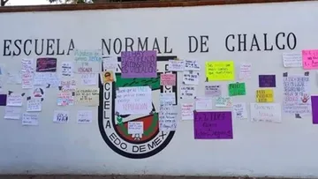 Jóvenes de la Normal de Chalco piden justicia por la violación de alumna