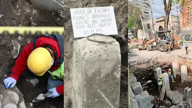 Hallazgo arqueológico en la Calzada Flotante de Tlalpan obliga al INAH a suspender obras en el Parque Elevado de la CDMX.