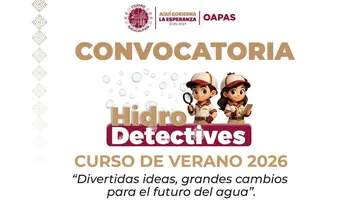 Oapas Naucalpan invita a niñas y niños a convertirse en “hidrodetectives” este verano