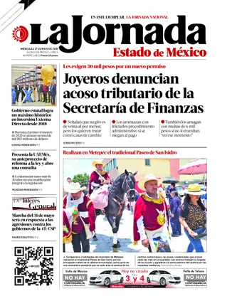 La Jornada Edomex | 27 de mayo de 2026