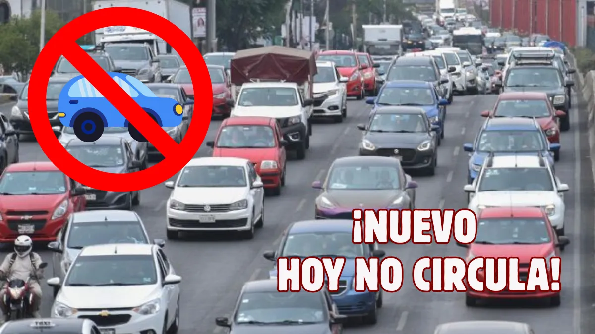 El nuevo Hoy No Circula 2025 llega a Toluca y 59 municipios del Edomex.