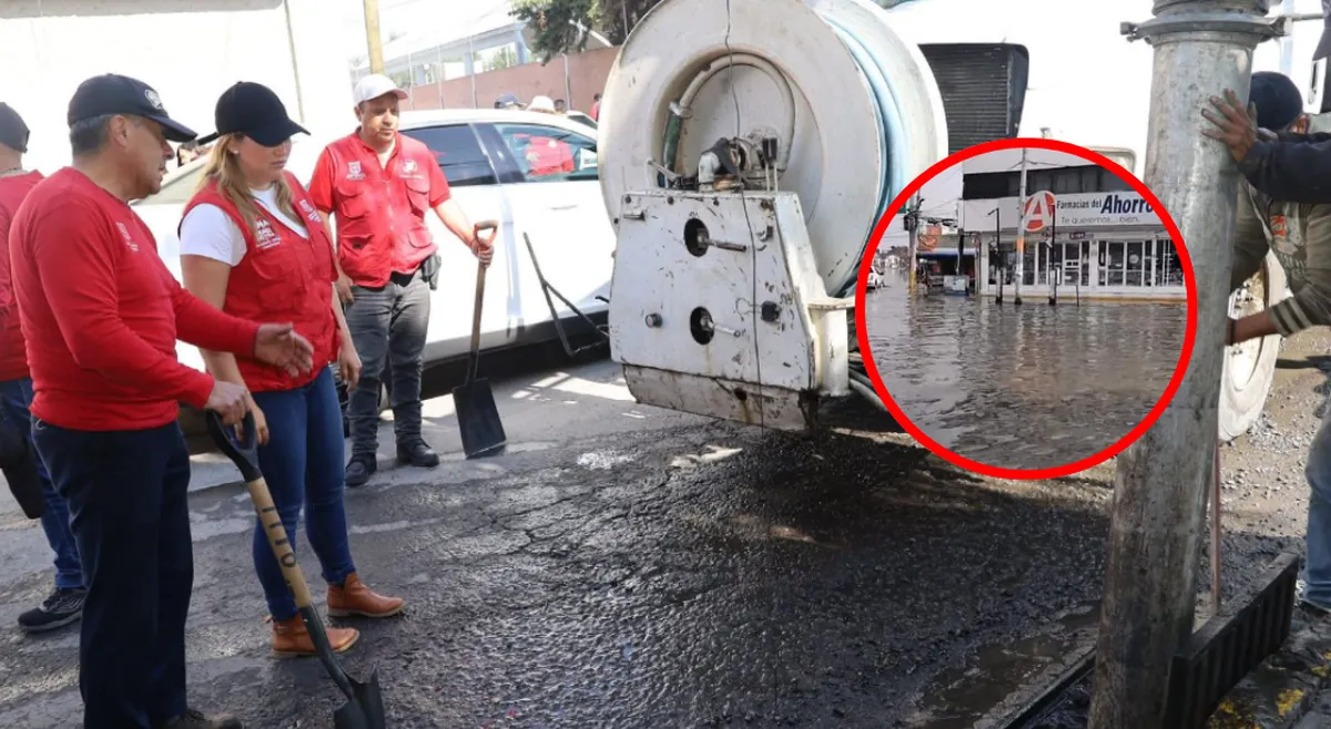 Obras de prevención de inundaciones arrancan en San Mateo Atenco