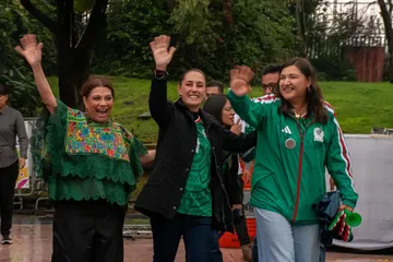 Claudia Sheinbaum encabeza respaldo a la Selección Mexicana en Azcapotzalco