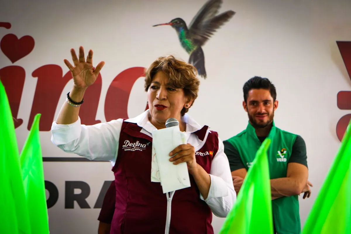 Grupo Texcoco y Delfina Gómez acarician gubernatura del Estado de México