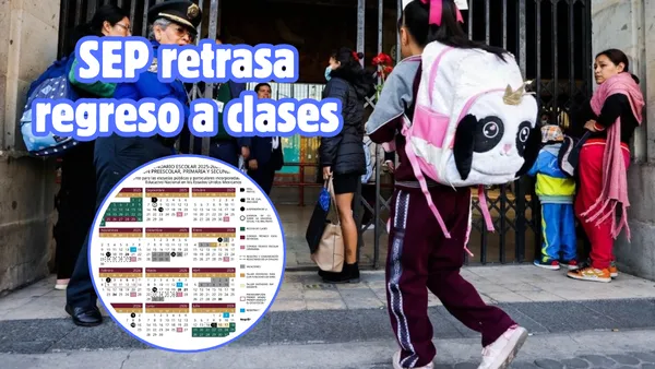 La Secretaría de Educación Pública retrasa el regreso a clases.