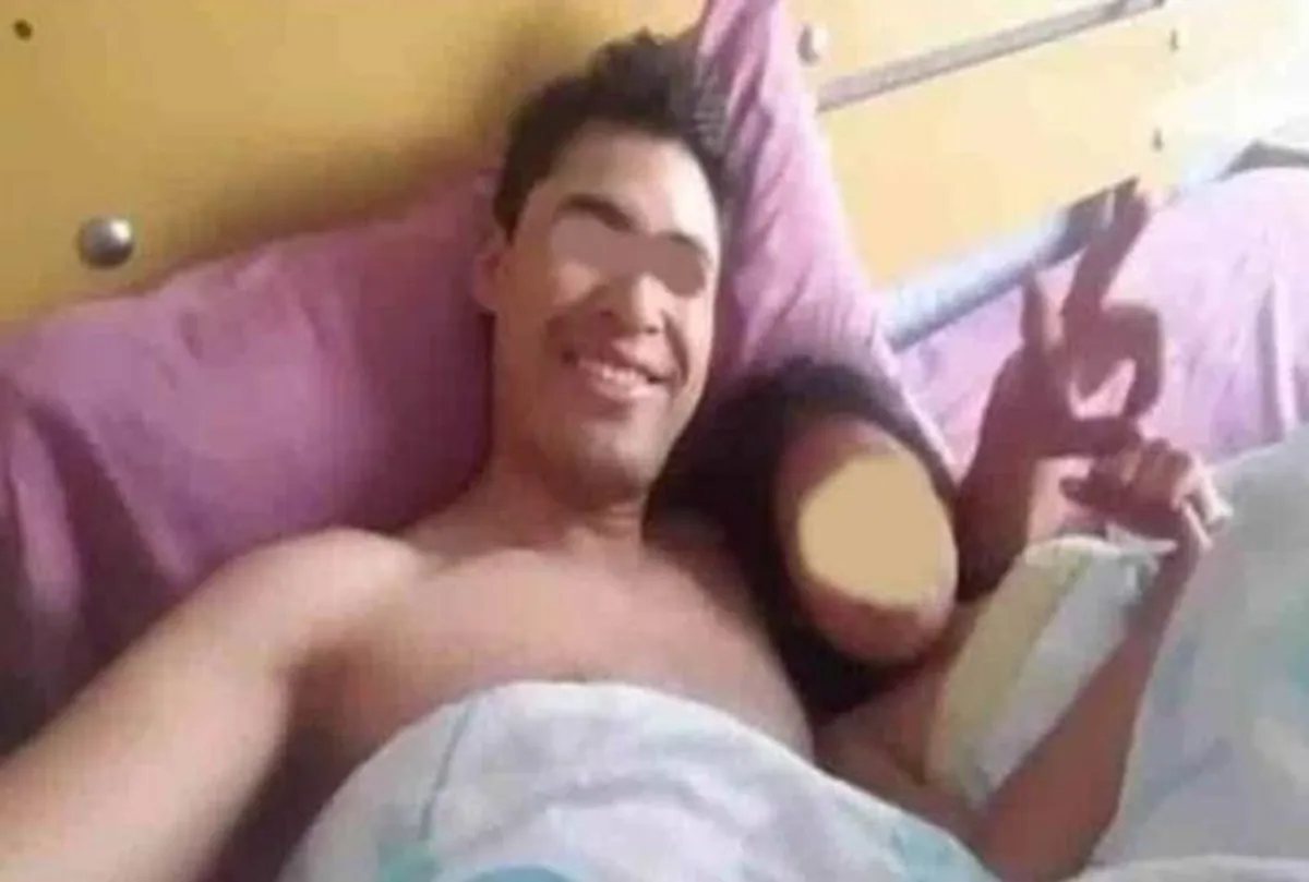 José Elías Medel con su hija