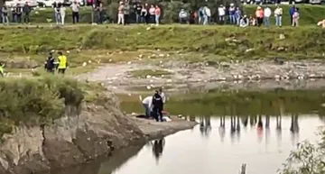 Almoloya de Juárez: Niño muere ahogado en la presa de San Bernabé