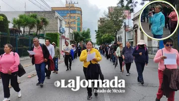 Comerciantes se manifiestan para pedir orden en Toluca hoy 10 de junio