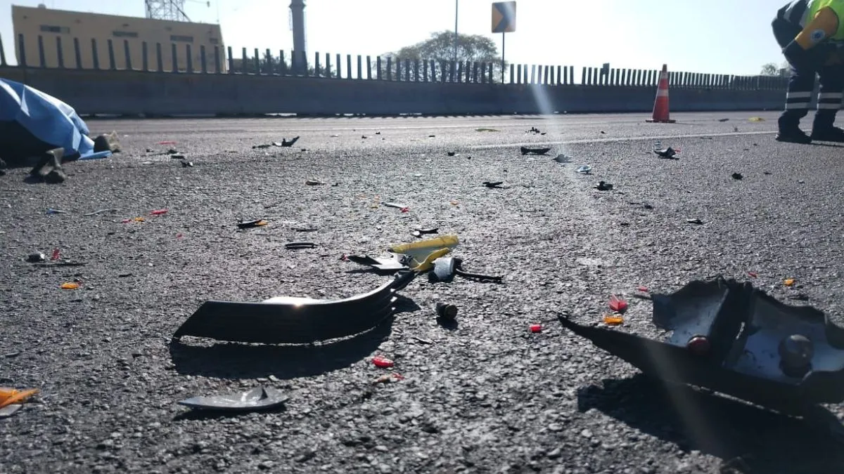 Motociclista muere en la autopista México–Pachuca