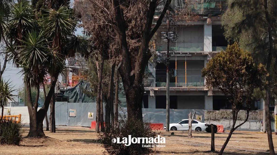 Planean habitantes de Satélite hacer plantón  hasta que frenen las obras de Portal Norte