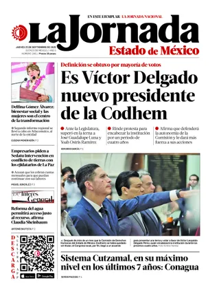 La Jornada Edomex | 25 de septiembre de 2025