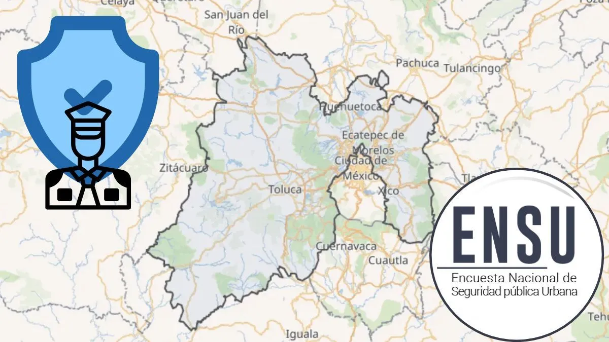 Percepción de inseguridad disminuye en Edomex, revela la ENSU