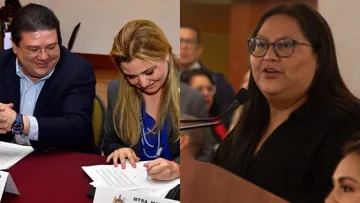 Citlalli Hernández, presidenta de la Comisión Nacional de Elecciones de Morena, criticó a Maru Campos por el caso del exfiscal de Chihuahua.