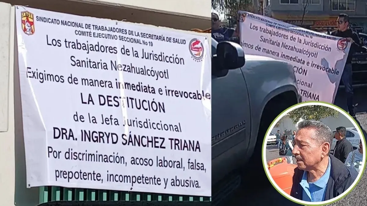 Trabajadores acusan a titular de la Jurisdicción Sanitaria de Neza por acoso laboral