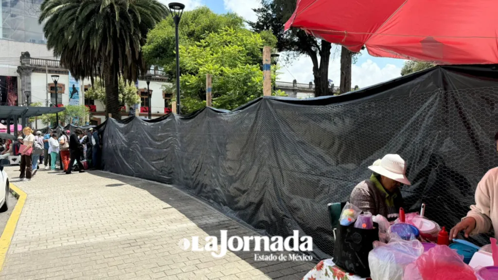 Plaga de ratas en Jardín Zaragoza en Toluca