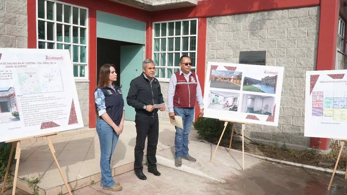 Ecatepec: Realizan construcción de la primera Clínica de Diálisis