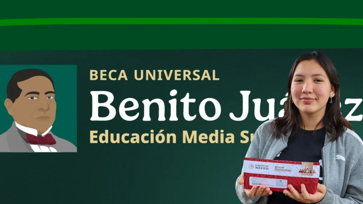 Estudiantes de bachillerato recibirán en febrero el primer pago de la Beca Benito Juárez 2026 por mil 900 pesos.