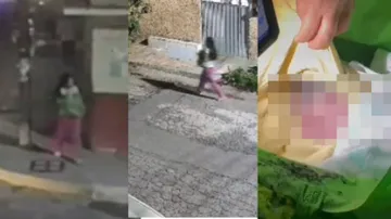[VIDEO] Abandonan a recién nacido en calles de Ecatepec