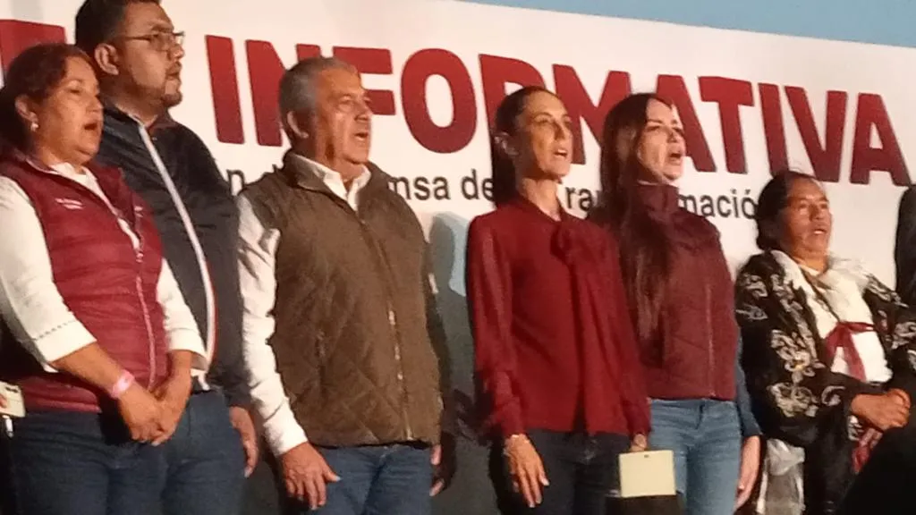 Claudia Sheinbaum encabeza evento multitudinario en Ecatepec