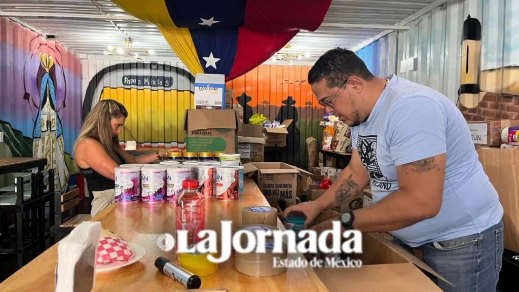 Venezolanos en Toluca agradecen solidaridad del pueblo mexicano con los damnificados de su país
