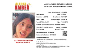 Alerta Amber: Se busca a Alexandra Bastida Montes de Oca; desapareció en Zumpango