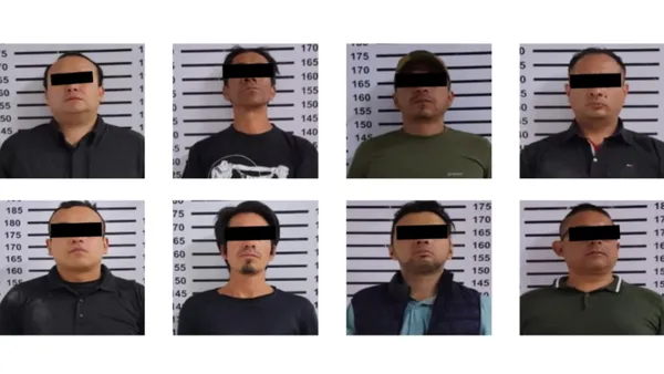 Ocho hombres fueron detenidos en la Agrícola Oriental tras ingresar a un domicilio sin permiso.