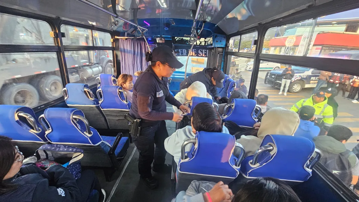 Refuerzan operativos de Transporte Seguro en Ecatepec