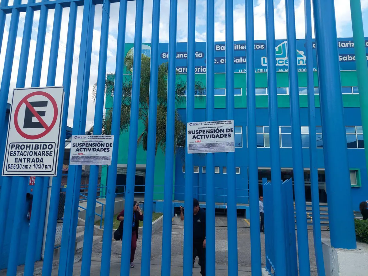 Suspenden actividades a universidad privada de Coacalco
