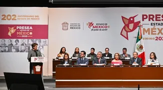 Delfina Gómez entrega Presea Edomex 2025 en Texcoco