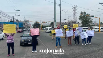 Los manifestantes expresaron su temor a que el presunto responsable continúe afectando a comerciantes de la zona.