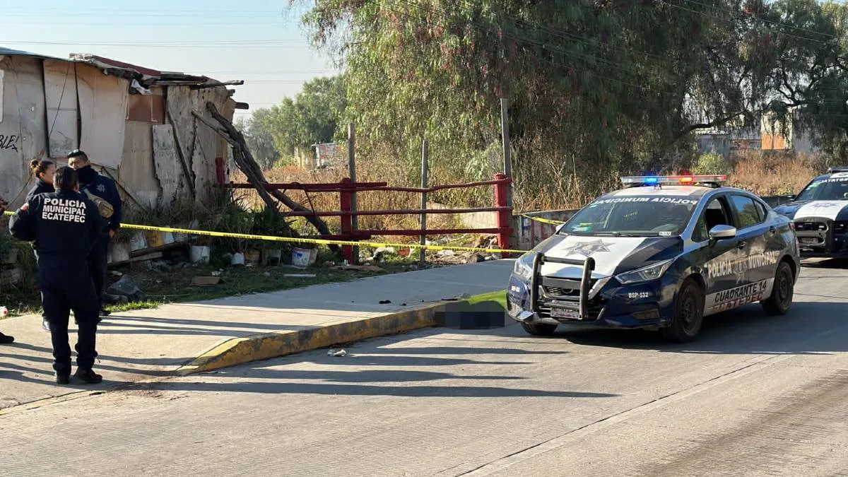 Cadáver embolsado es abandonado en Ecatepec