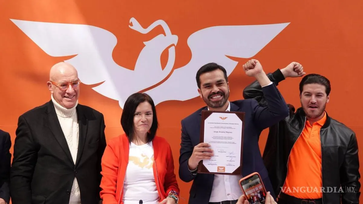 Álvarez Máynez se registra como precandidato único de MC 